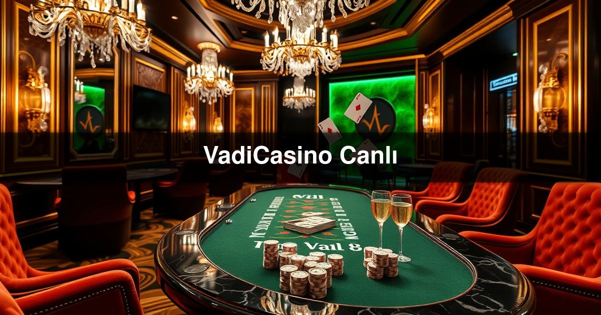 VadiCasino Canlı