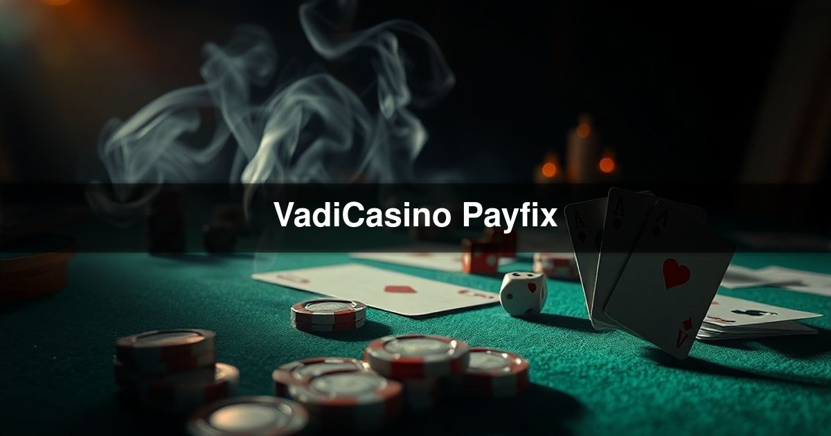 VadiCasino Payfix